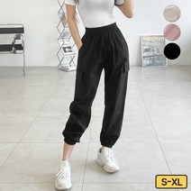 남녀공용 데일리 아노락 카고 조거 바지 완전 편안한 팬츠 3Color