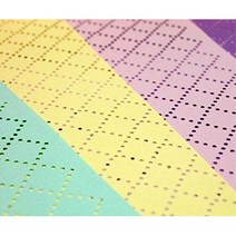 두성종이 팬시홀 다이아몬드(5장)타공지, 15번, 4절