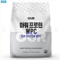 아워하이엔드 프로틴 WPC 2kg 단백질 보충제 초코맛 쉐이크 헬스 프로틴파우더