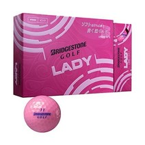 브리지스톤 LADY LBWXJ 골프공 골프볼, 세이프티 핑크