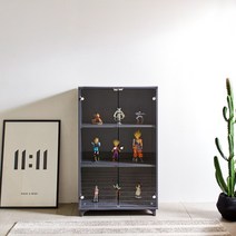 트리니 피규어 레고 건담 장식장 (800 소), 차콜그레이