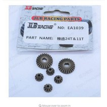 기어부품 기어가공 기어제작JLB 레이싱 치타 1/10 브러시리스 RC 자동차 예비 부품 일반 차동 기어 풀로드, 01 AE1039