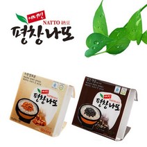 평창 국산콩으로 만든 노란콩낫또 50gX18팩+쥐눈이콩낫또 50gX18팩