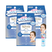 비페스타 클렌징티슈 브라이트닝 46매 3개+아이리무버 60ml