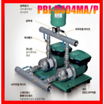 윌로펌프 PBI-D404MA/P 2마력X2 가압용 인버터 일체형 부스터
