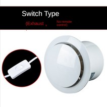 전기 배기 팬 조절 가능한 속도 덕트 팬 창 기류 부스트 공기 환풍기 파이프 환기 주방 추출기 환풍기, 6인치, 하얀