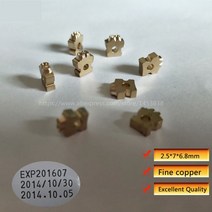 Freeshipping DK-1100/DS-1108 2.5*7*6.8mm 황동 번호 만료 날짜 0 1 2 각 5pcs, 한개옵션0