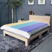 바보사랑 산들마루 K 킹 편백나무침대.편백종가, A7
