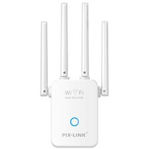와이파이에그 휴대용와이파이 lte 라우터 데이터에그 PIXLINK 2.4 GHz WIFI 신호 증폭기 300M 무선 리피터 인터넷 확장기 범위 부스터 네트워크 802.11n/G/B, 01 WHITE_02 UK plug