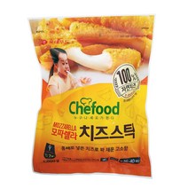 쉐푸드 모짜렐라 치즈스틱 1kg, 3개
