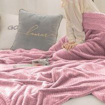 포근한 담요 클라우드 벨벳 와플 담요 차량용 캠핑 무릎담요 블랭킷 미디어나무