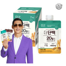 빙그레 더단백 파우더 곡물, 224g, 4개