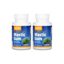 [2개] 자로우포뮬러스 매스틱 검 60베지캡슐 Mastic Gum 유향나무 피스타시아 렌티스쿠스 양유향