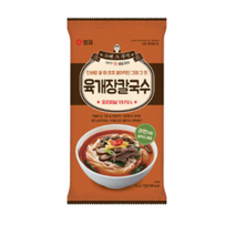 샘표 육개장칼국수, 125g, 110개