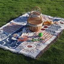 텐트카페트 카페트 캠핑카페트 텐트 러그 매트 호환 이너 지퍼연결 돗자리 에어텐트 전용 육각, L