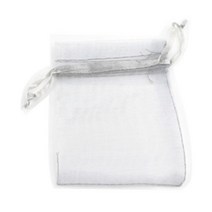 50 개/몫 (4 크기) Organza 선물 가방 보석 포장 가방 웨딩 파티 Goodie 포장 호의 케이크 파우치 Drawable 가방 선물