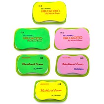 하고로모 극세사 자석 지우개 소형 중형, 중형_블랙