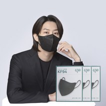 이비에 KF94 컬러마스크 새부리형 30매 + 국산 일회용마스크 50매(80매), 대형, 블랙