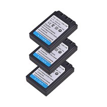 배터리 카메라용 밧데리 Li-10B 리튬 10B 12B Olympus Li C-50 X-1 X-2 X-3 X-500 FE-200, 03 3 Batteries