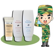 밀릭스 군대 올인원 세트 훈련소 군입대 준비물 선물 스킨 로션 바디워시 선크림
