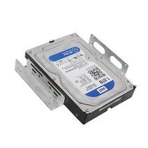 2 개/대 3.5 인치 범용 하드 드라이브 장착 브래킷 어댑터 5.25 인치 베이-3.5-5.25 HDD 드라이브 어댑터, 한개옵션0