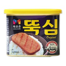 목우촌 뚝심 340g / 통조림 햄 주부9단 로스구이 부대