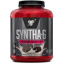 BSN SYNTHA-6 발전된 가루 가수 분해된 유청 포함 미셀라 카세인 우유 탈출 분리 저설탕 24g 헬리콥터 쿠키 앤 크림 48회분, [02] 48인분(1팩), [05] 베이킹 아우터쉐이크.