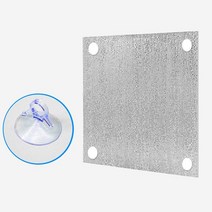 은박단열재 바닥 단열재 외벽 스티로폼 멀티 사이즈 알루미늄 호일 두꺼운 차양 창 유리 태양 차단 단열 필, 01 은_02 60x80 CM