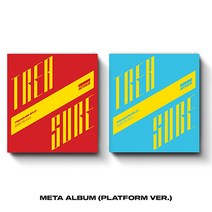 에이티즈 TREASURE EP.3 : One To All 랜덤 / META ALBUM (Platform ver.) / ATEEZ / 포토카드3종+엽서세트+QR포토카드앨범+카드홀더, 1개