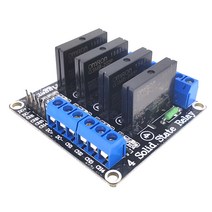아두이노 4채널LOW 무접점 릴레이모듈 SSR-MODULE-4CH