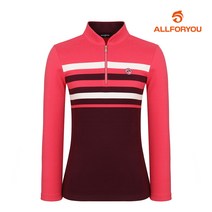 [올포유] 여성 반집업 티셔츠 AWTHJ8103-403