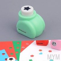 마이몰12 미니 펀칭기 하트 모양펀치 구멍펀치, 별