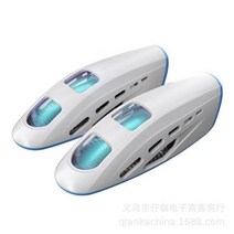 OrTable 신발 건조기 광선 살균 발 대 탈취제 제습, White blue+EU