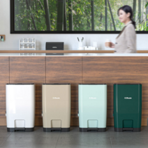 이지캔 그린 추가 + 분리수거함+리필봉투, 이지캔(퓨어레드)-리필1롤