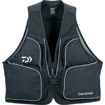 다이와 낚시 서프 베스트 조끼 DV-3608 피싱 경량, 블랙