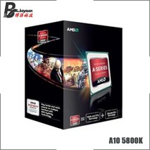 AMD A10-Series A10 5800 K A10 5800 K 3.5 GHz 쿼드 코어 CPU 프로세서 AD580KWOA44H 소켓 FM2 봉인 신규 및 쿨러 제공