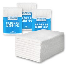 원쿡 다용도 위생 일회용 수건 (30매/1세트), 10매입 X 6개, 화이트