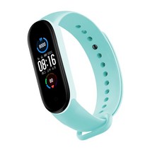 Xiaomi Mi 7 6 5 4 3 팔찌 실리콘 팔찌 손목 스트랩 MiBand 3 4 band5 band6 Smartwatch 액세서리, 22 32_04 For Mi Band 6