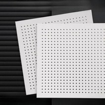 방음석고보드 유공 흡음 차음 벽 천장 내화 인테리어, 600x600x50mm 100 조각