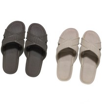 모델하우스슬리퍼 호텔 식당 숙박업소 실내화 베이지, 브라운
