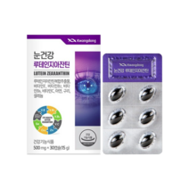 광동생활건강 눈건강 루테인 지아잔틴 눈에 좋은 영양제, 3박스 90정 (3개월분), 3개, 90정