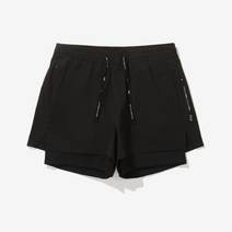 휠라 3부 러닝 숏팬츠 블랙 FS2TRE2253F_BLK