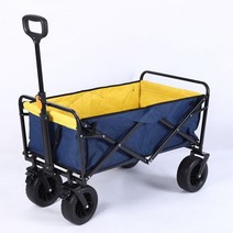 식료품 캠핑카트 웨건 폴딩 콜맨 접이식 웨건상판, ONESIZE, 대형브레이크