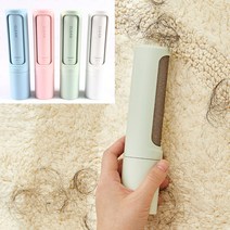 고양이털 롤러브러쉬 머리카락 제거 청소 끈끈이 먼지제거 롤러, 핑크