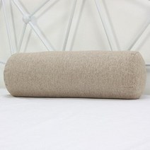 다기능 작업대 해변 일광욕 베개 사무실 실린더 허리 등받이 쿠션 소파 의자 벤치 침대 홈 장식, Camel+20x100cm