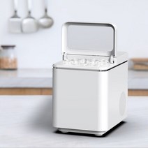 휴대용 자동 지능형 휴대용 제빙기 전기 빠른 제빙기, WHITE