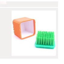 운동화세척 옷얼룩제거 잔디모형 다용도 브러쉬 커피얼룩지우는법 흰티얼룩제거 욕실잡화