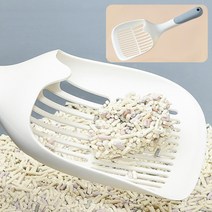 고양이모래삽 촘촘 두부모래삽 똥삽
