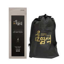 씨드비 프리미엄 물염색 4회분+염색도구파우치, 비건 미디엄브라운