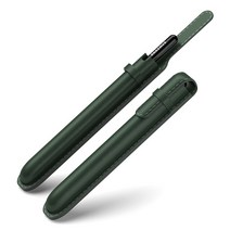 스마트폰터치펜가죽 터치스크린 펜 케이스 삼성 갤럭시 Z 폴드 3 S 펜 폴드 에디션 홀더 보호 펜 커버 파우, 한개옵션1, 02 green